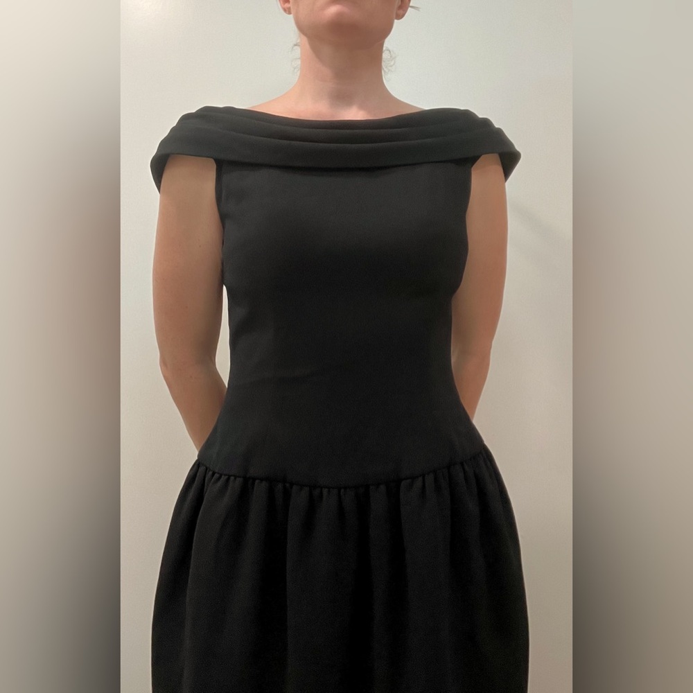 Oscar de la Renta Studio Black Dress